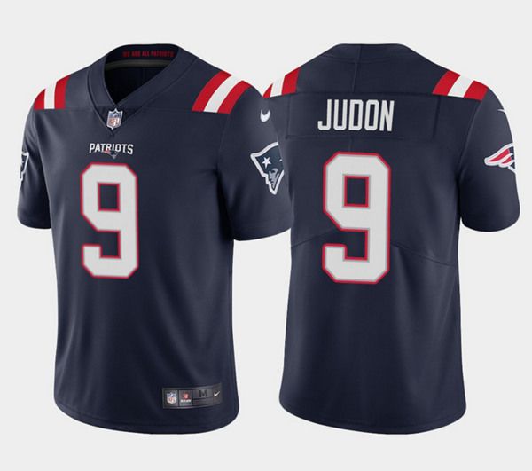 Cheap Men New England Patriots 9 Matt Judon Nike Navy Vapor Limited NFL Jersey